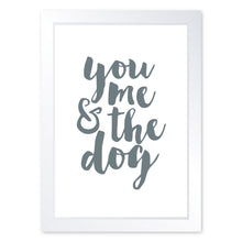 Load image into Gallery viewer, You, Me and The Dog, Framed Print
