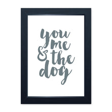 Load image into Gallery viewer, You, Me and The Dog, Framed Print